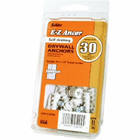 ITW BRANDS 25200  No. 50 Plastic Drywall Anchors, 6PK IT573675